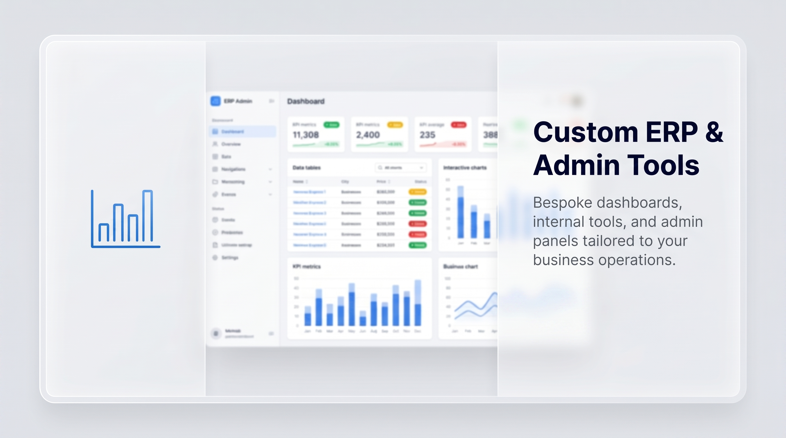Custom ERP & Admin Tools