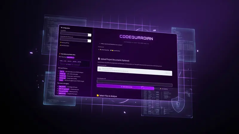 GitHub Autonomous Agent project screenshot